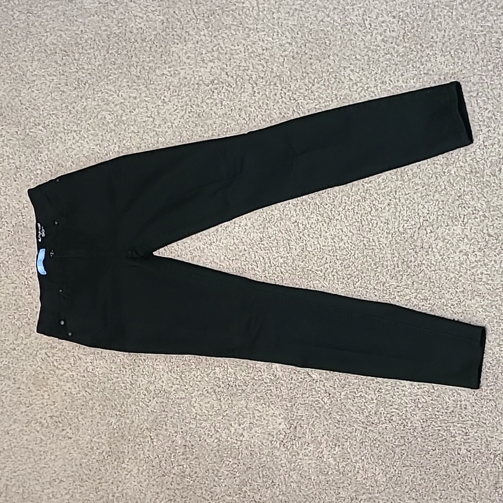 7 For all Mankind skinny premium denim jeans. Black, size 27
